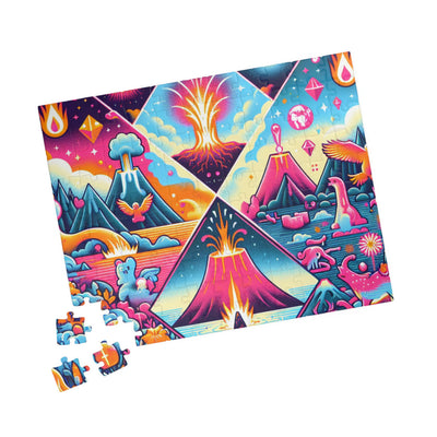 Colorful Vibrant Scene Puzzle - Fun Family Activity, Unique Gift, Artsy Home Decor, Mind-Bending Challenge, 110-1014 Pieces