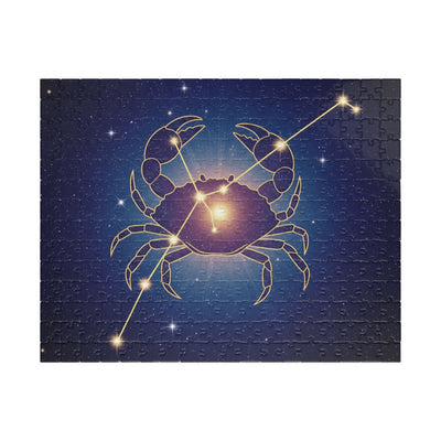 Astrology-Themed Puzzle - Zodiac Crab Design, Gift for Astrology Lovers, Family Game Night, Home Décor, Fun Brain Teaser