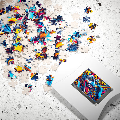 Colorful Clown Puzzle (110-1014 Pieces) – Fun Family Activity, Unique Gift, Game Night, Birthday Present, Indoor Entertainment