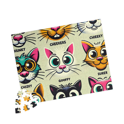 Cat-Themed Puzzle, Fun Family Game, Perfect Gift for Cat Lovers, 110 to 1014 Pieces, Relaxing Activity for All Ages