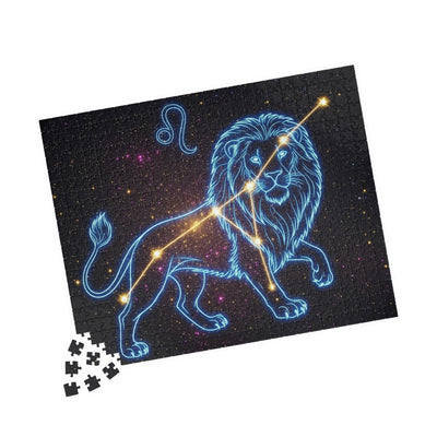 Celestial Leo Puzzle - 110, 252, 520 or 1014 Pieces, Zodiac Gifts, Astrology Decor, Star Sign Fun, Family Activity