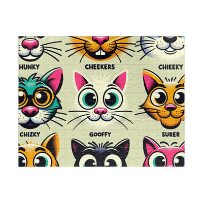 Cat-Themed Puzzle, Fun Family Game, Perfect Gift for Cat Lovers, 110 to 1014 Pieces, Relaxing Activity for All Ages