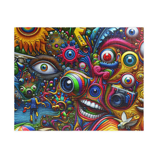 Vibrant Art Puzzle for Creative Minds, 110-1014 pieces, Gift for Puzzle Lovers, Home Decor, Fun Family Activity, Unique Artwork