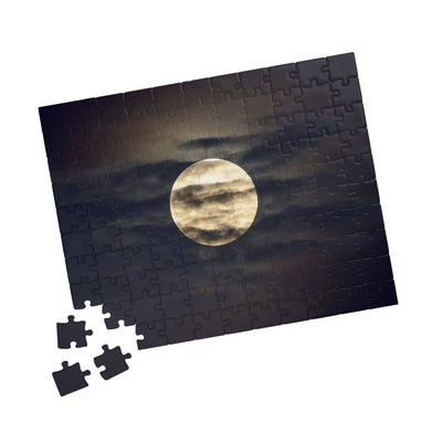Moonlit Night Puzzle, Relaxing Jigsaw Game, Family Fun Activity, Gift for Puzzle Lovers, Home Décor, Mindfulness Activity