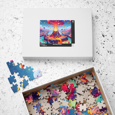 Vibrant Volcano V3 Puzzle | 110, 252, 520, 1014-Piece | Perfect Gift for Puzzle Lovers, Family Bonding, Relaxation, Kids' Activities, [...]