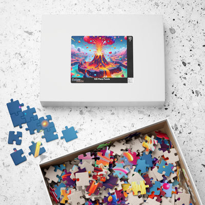 Vibrant Volcano V3 Puzzle | 110, 252, 520, 1014-Piece | Perfect Gift for Puzzle Lovers, Family Bonding, Relaxation, Kids' Activities, [...]