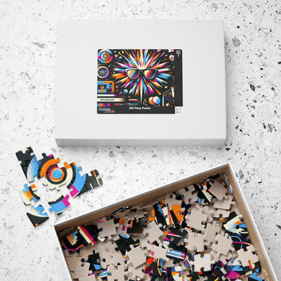 Fun Retro Puzzle - 110, 252, 520, 1014-piece - Vibrant Art for Family Game Night, Gift for Puzzle Lovers, Home Decor
