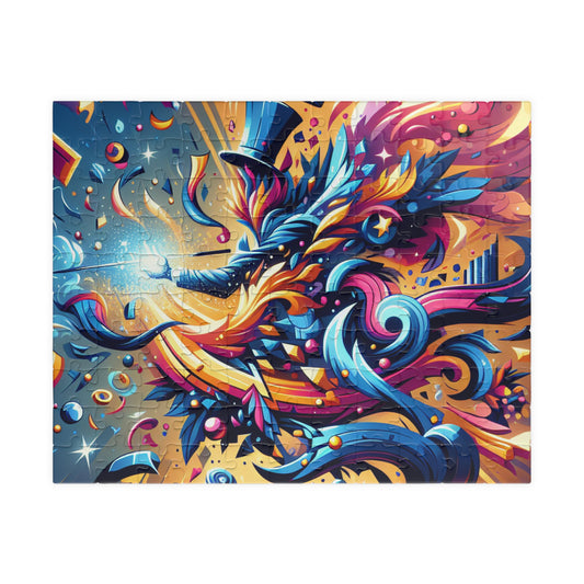 Colorful Puzzle Art | Jigsaw Puzzle with Vibrant Design | Creative Gift for Puzzle Lovers, Family Games, Home Decor, 110-1014 pieces