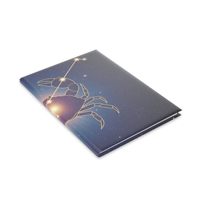 Celestial Cancer Zodiac Notebook, Astrology Journal, Gift for Astrology Lovers, Star Sign Notepad, Starry Night Journal
