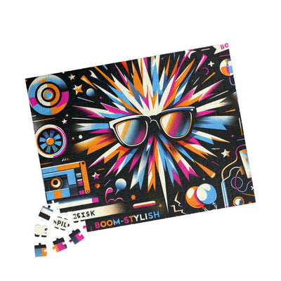 Fun Retro Puzzle - 110, 252, 520, 1014-piece - Vibrant Art for Family Game Night, Gift for Puzzle Lovers, Home Decor