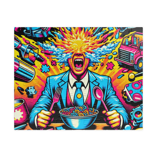 Colorful Brain Explosion Puzzle - 110, 252, 520, 1014-piece, Fun Gift for Adults, Family Game Night, Unique Home Decor, Creative [...]