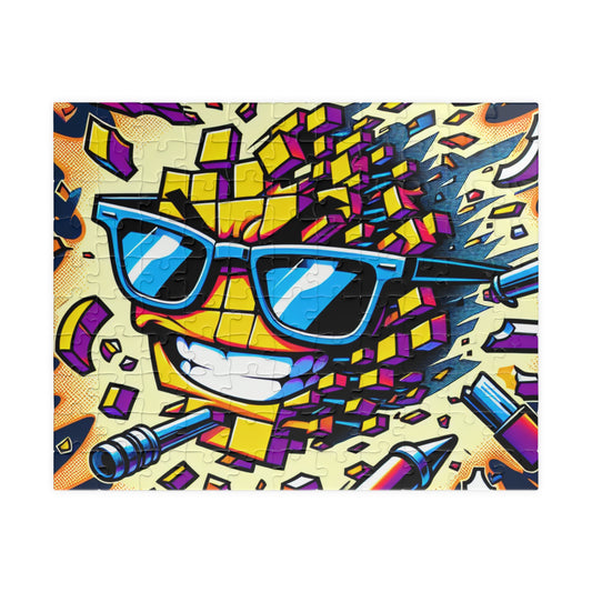 Puzzle with Fun Graphic Design, 110-1014 Piece Jigsaw Puzzle for Game Night, Family Fun, Gift for Kids, Puzzle Lovers, Colorful and Unique