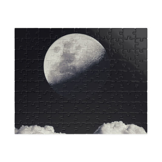 Moonlit Dreams Puzzle - Serenity in 110, 252, 520, and 1014 Pieces, Indoor Fun, Family Bonding, Unique Gift, Home Decor, Mindfulness