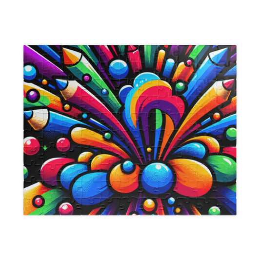Colorful Spectrum Puzzle - Vibrant 1014-piece Jigsaw, Fun Family Activity, Perfect Gift for Puzzle Lovers, Game Night Fun