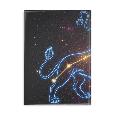 Cosmic Lion Hardcover Notebook, Astrological Journal, Stars Notebook, Gift for Astrology Lovers, Writing Journal, Constellation Diary