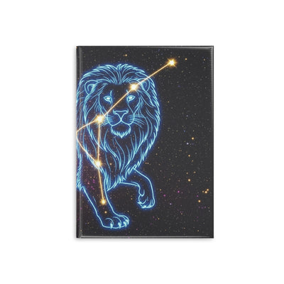 Cosmic Lion Hardcover Notebook, Astrological Journal, Stars Notebook, Gift for Astrology Lovers, Writing Journal, Constellation Diary