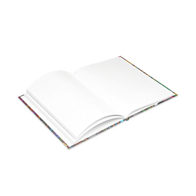 Colorful Art Hardcover Notebook, Creative Journal, Sketchbook with Puffy Covers, Fun Gift for Artists, Unique Stationery