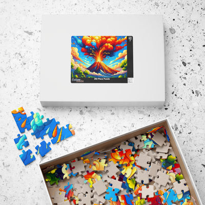 Vibrant Volcano V2 Puzzle | 110, 252, 520, 1014-piece | Nature Lovers, Family Fun, Gift for Puzzle Enthusiasts, Home Decor, Educational [...]