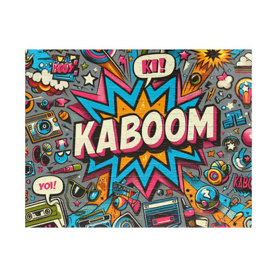 Vibrant Kaboom Puzzle - Fun Family Activity, Game Night Entertainment, Gift for Puzzle Lovers, Unique Home Decor, 110 to 1014-piece Options