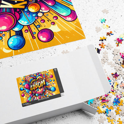 Vibrant Puzzle for Family Fun, 110, 252, 520, 1014-piece, Perfect Gift for Game Night, Birthday, Holiday, Family Gatherings