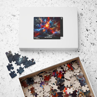 Colorful Cosmic Puzzle - 110, 252, 520, 1014-piece, Perfect Gift for Space Lovers, Family Fun, Wall Art, Brain Teaser, Puzzle Night