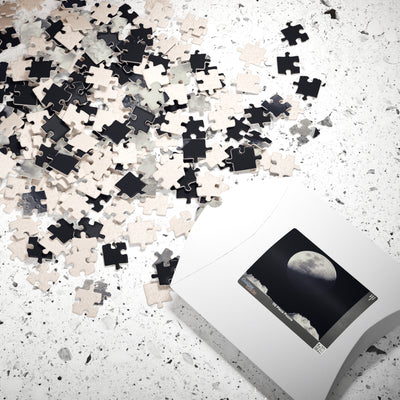 Moonlit Dreams Puzzle - Serenity in 110, 252, 520, and 1014 Pieces, Indoor Fun, Family Bonding, Unique Gift, Home Decor, Mindfulness