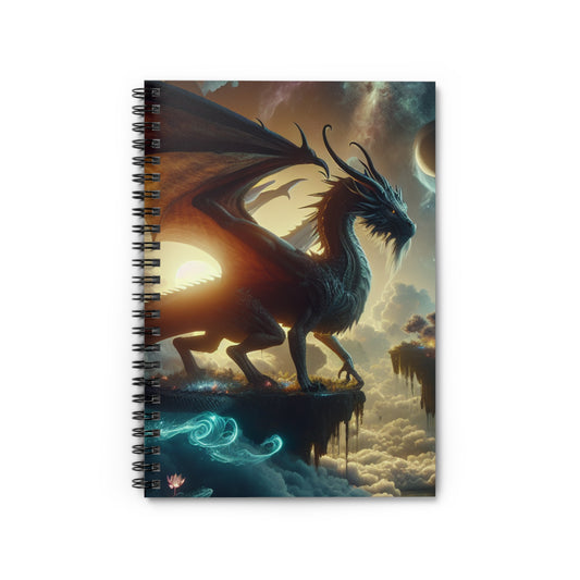 Fantasy Dragon Spiral Notebook - Ruled Line, Magical Stationery, Writer's Journal, Gift for Fantasy Lovers, Artsy Notes, Unique School [...]