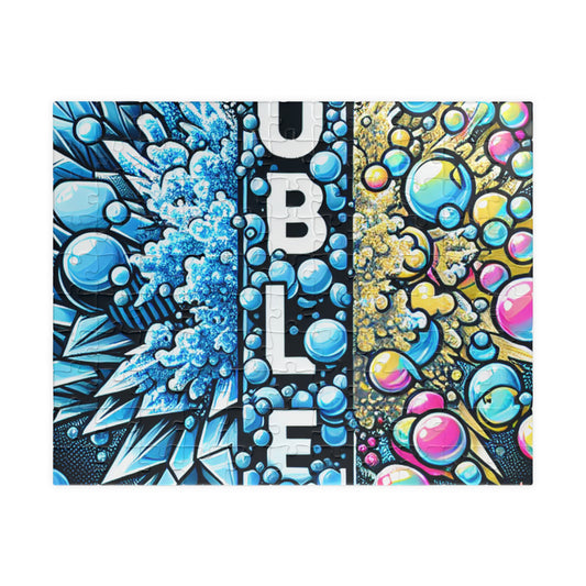 Puzzle with Colorful Bubble Design | Perfect for Family Game Night, Gifts, Home Decor, Fun Activities, Educational Play