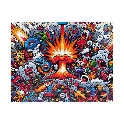 Vibrant Art Puzzle Collection - Unique Explosion Design, 110, 252, 520, 1014-piece, Perfect Gift for Puzzle Lovers, Family Fun, Stress [...]