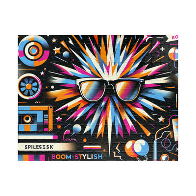 Fun Retro Puzzle - 110, 252, 520, 1014-piece - Vibrant Art for Family Game Night, Gift for Puzzle Lovers, Home Decor