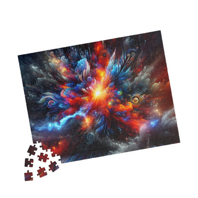 Colorful Cosmic Puzzle - 110, 252, 520, 1014-piece, Perfect Gift for Space Lovers, Family Fun, Wall Art, Brain Teaser, Puzzle Night