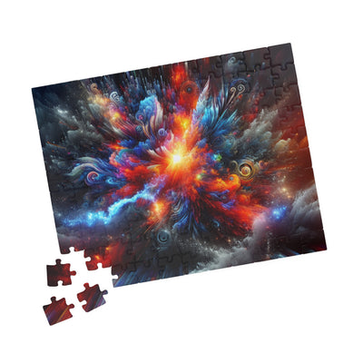 Colorful Cosmic Puzzle - 110, 252, 520, 1014-piece, Perfect Gift for Space Lovers, Family Fun, Wall Art, Brain Teaser, Puzzle Night