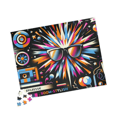 Fun Retro Puzzle - 110, 252, 520, 1014-piece - Vibrant Art for Family Game Night, Gift for Puzzle Lovers, Home Decor