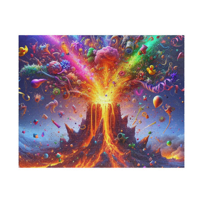 Colorful Fantasy Volcano Puzzle - Vibrant 110, 252, 520, 1014-piece Jigsaw, Kids Activity, Family Game, Perfect Gift for All Ages, Fun Indoor [...]
