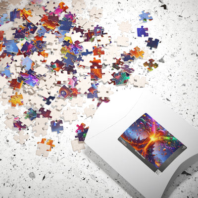 Colorful Fantasy Volcano Puzzle - Vibrant 110, 252, 520, 1014-piece Jigsaw, Kids Activity, Family Game, Perfect Gift for All Ages, Fun Indoor [...]