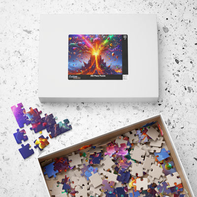 Colorful Fantasy Volcano Puzzle - Vibrant 110, 252, 520, 1014-piece Jigsaw, Kids Activity, Family Game, Perfect Gift for All Ages, Fun Indoor [...]