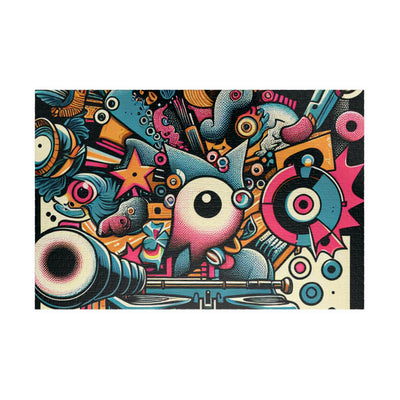 Colorful Art Puzzle for Family Fun, Unique Gift, Indoor Activity, Brain Teaser, Creative Mind Challenge