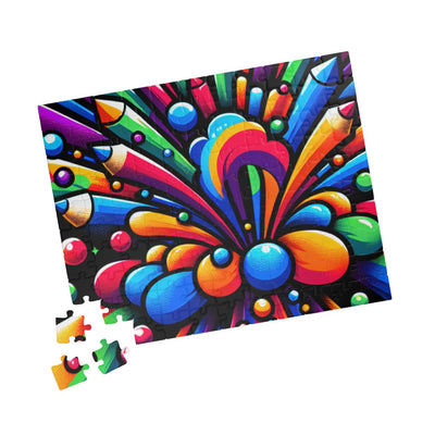 Colorful Spectrum Puzzle - Vibrant 1014-piece Jigsaw, Fun Family Activity, Perfect Gift for Puzzle Lovers, Game Night Fun