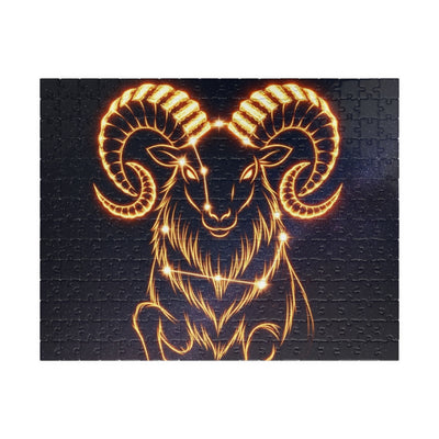 Celestial Aries Puzzle - 110, 252, 520, 1014-piece, Zodiac Gift, Astrology Decor, Mindful Activity, Unique Home Decor, Puzzle Lover's Gift