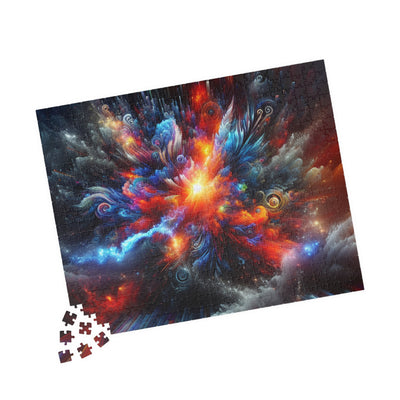 Colorful Cosmic Puzzle - 110, 252, 520, 1014-piece, Perfect Gift for Space Lovers, Family Fun, Wall Art, Brain Teaser, Puzzle Night