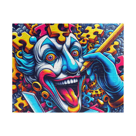Colorful Clown Puzzle (110-1014 Pieces) – Fun Family Activity, Unique Gift, Game Night, Birthday Present, Indoor Entertainment