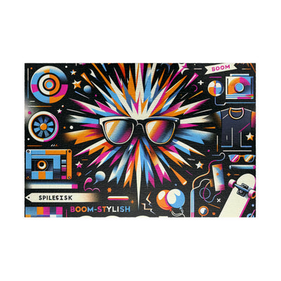 Fun Retro Puzzle - 110, 252, 520, 1014-piece - Vibrant Art for Family Game Night, Gift for Puzzle Lovers, Home Decor