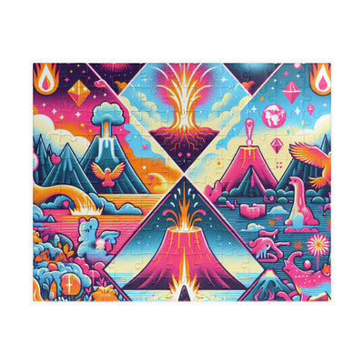 Colorful Vibrant Scene Puzzle - Fun Family Activity, Unique Gift, Artsy Home Decor, Mind-Bending Challenge, 110-1014 Pieces