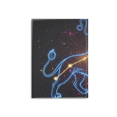 Cosmic Lion Hardcover Notebook, Astrological Journal, Stars Notebook, Gift for Astrology Lovers, Writing Journal, Constellation Diary