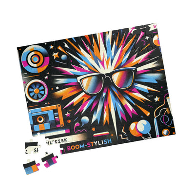 Fun Retro Puzzle - 110, 252, 520, 1014-piece - Vibrant Art for Family Game Night, Gift for Puzzle Lovers, Home Decor