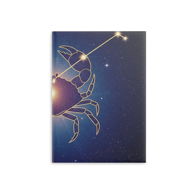 Celestial Cancer Zodiac Notebook, Astrology Journal, Gift for Astrology Lovers, Star Sign Notepad, Starry Night Journal