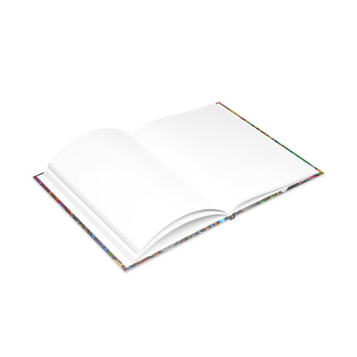 Colorful Art Hardcover Notebook, Creative Journal, Sketchbook with Puffy Covers, Fun Gift for Artists, Unique Stationery