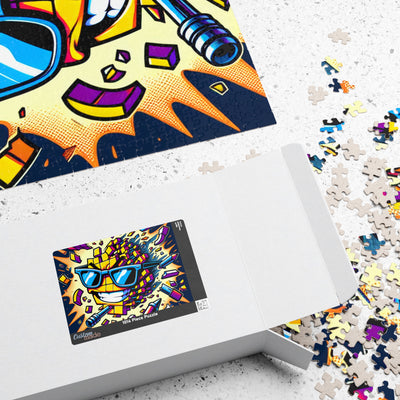 Puzzle with Fun Graphic Design, 110-1014 Piece Jigsaw Puzzle for Game Night, Family Fun, Gift for Kids, Puzzle Lovers, Colorful and Unique