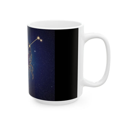 Celestial Crab Mug, Zodiac Coffee Cup for Astrology Lovers, Gift for Cancer Birthday, Astrology Themed Kitchenware, Constellation [...]