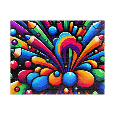 Colorful Spectrum Puzzle - Vibrant 1014-piece Jigsaw, Fun Family Activity, Perfect Gift for Puzzle Lovers, Game Night Fun